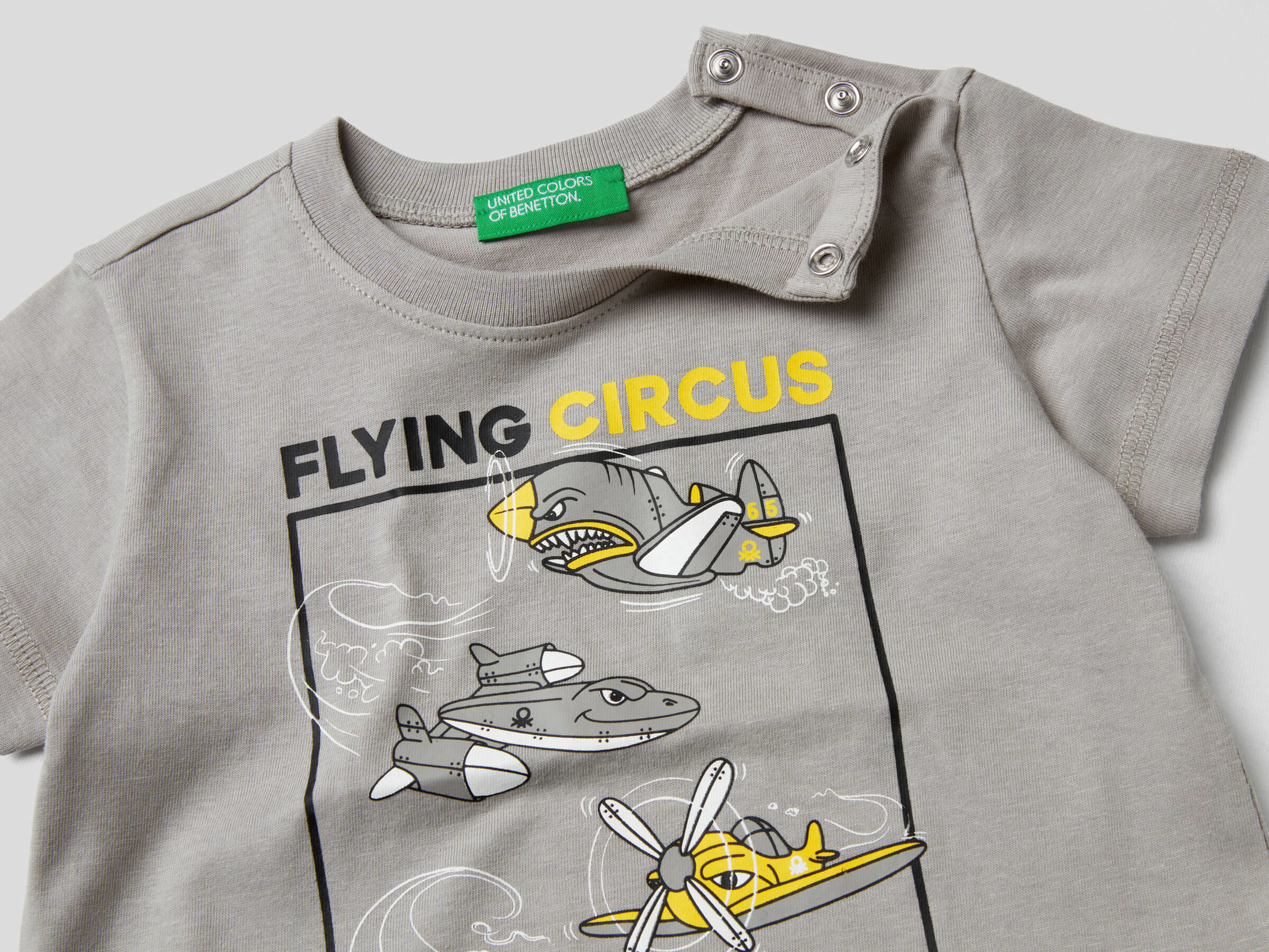 Pure cotton t-shirt with print image number null
