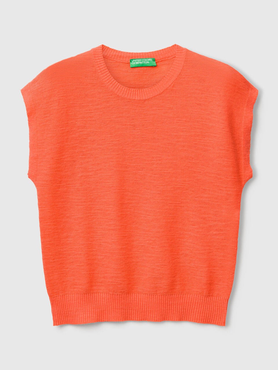 SLEEVELESS SWEATER Women image number 1