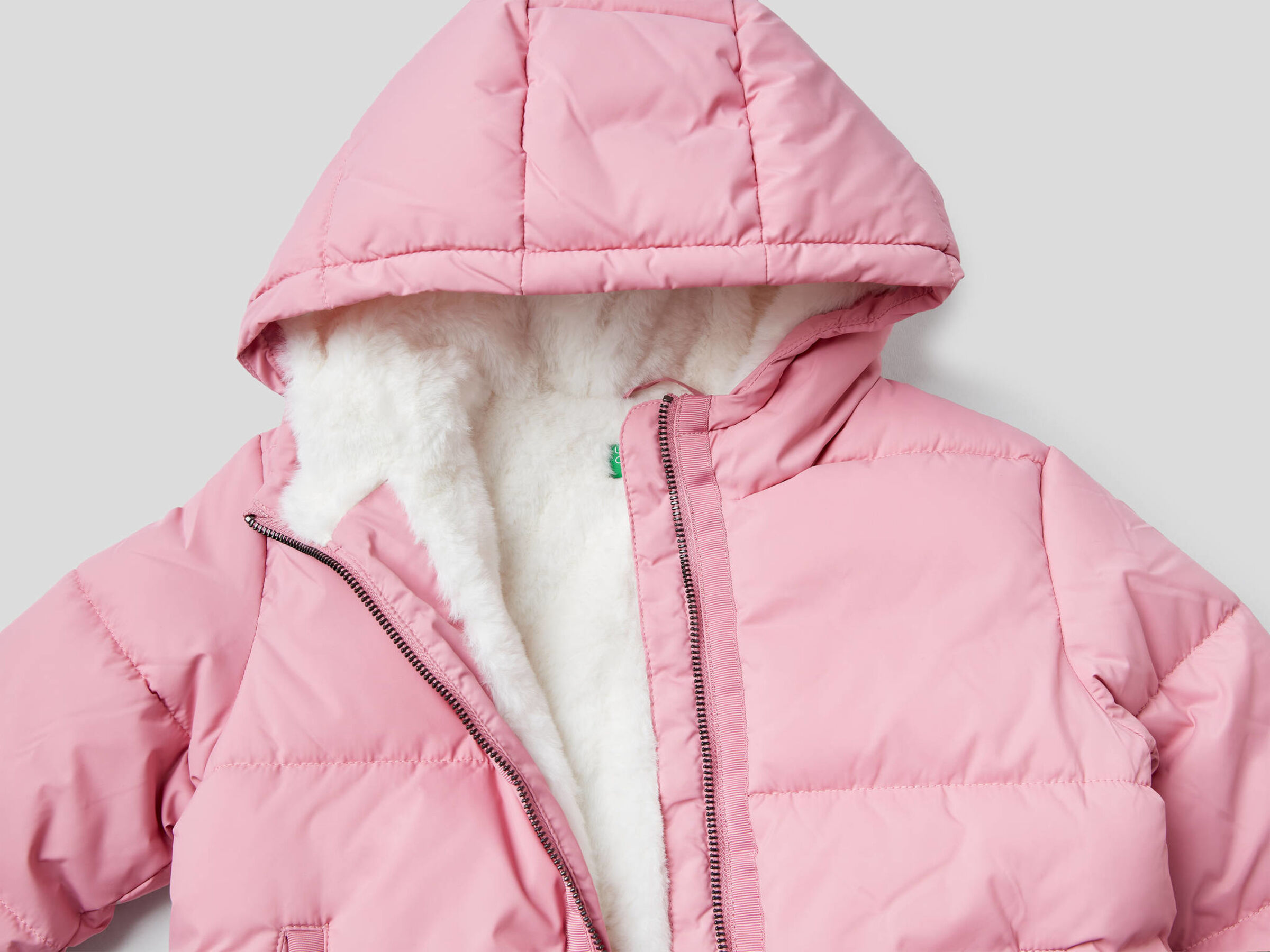 Padded jacket with hood image number null