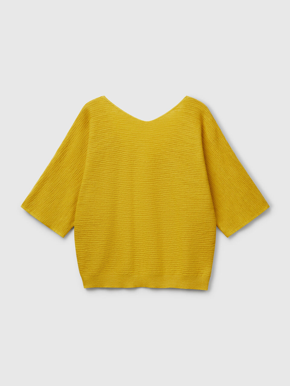 V NECK SWEATER H/S Women image number 2