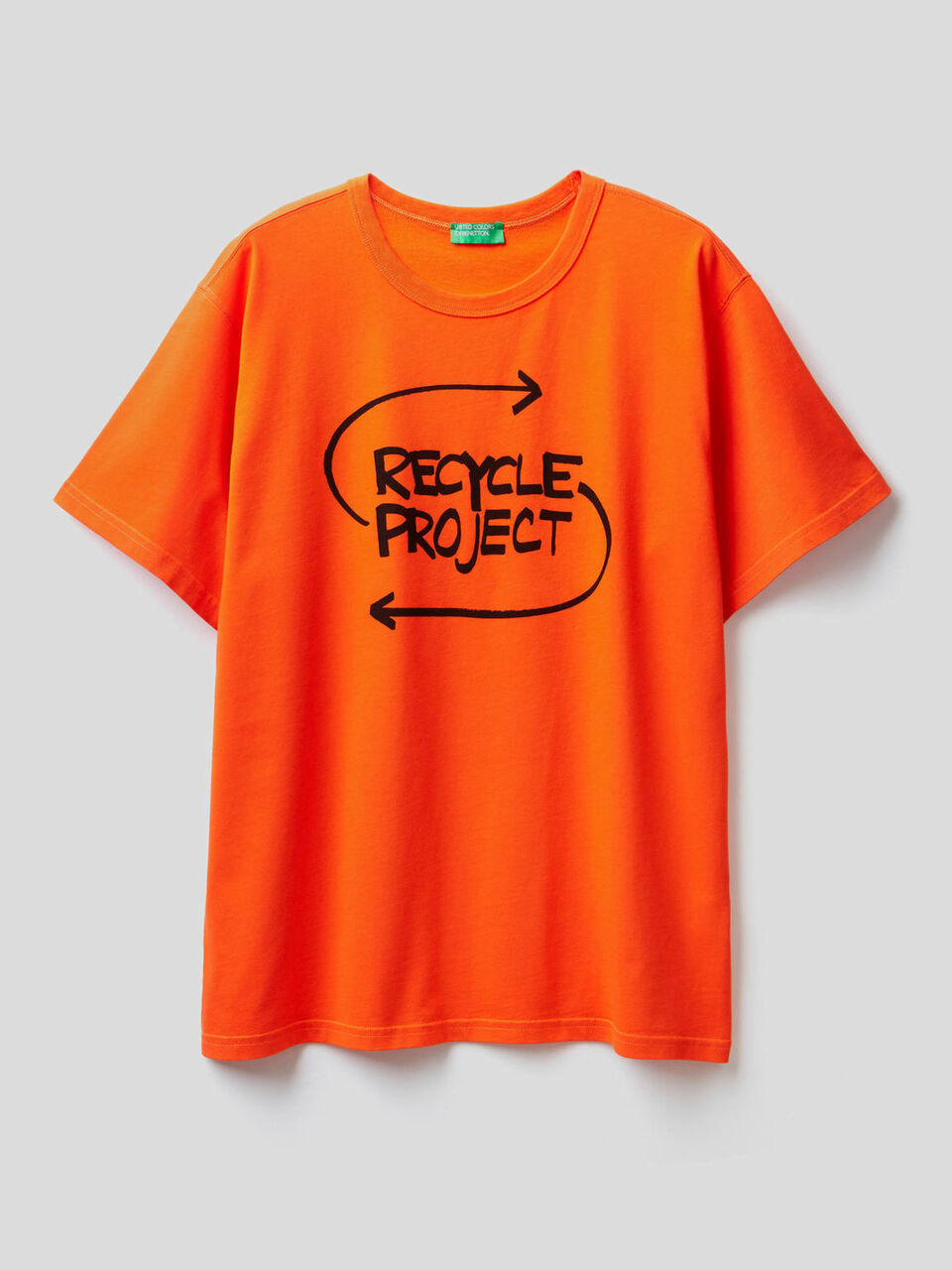 100% organic cotton t-shirt with print image number 1