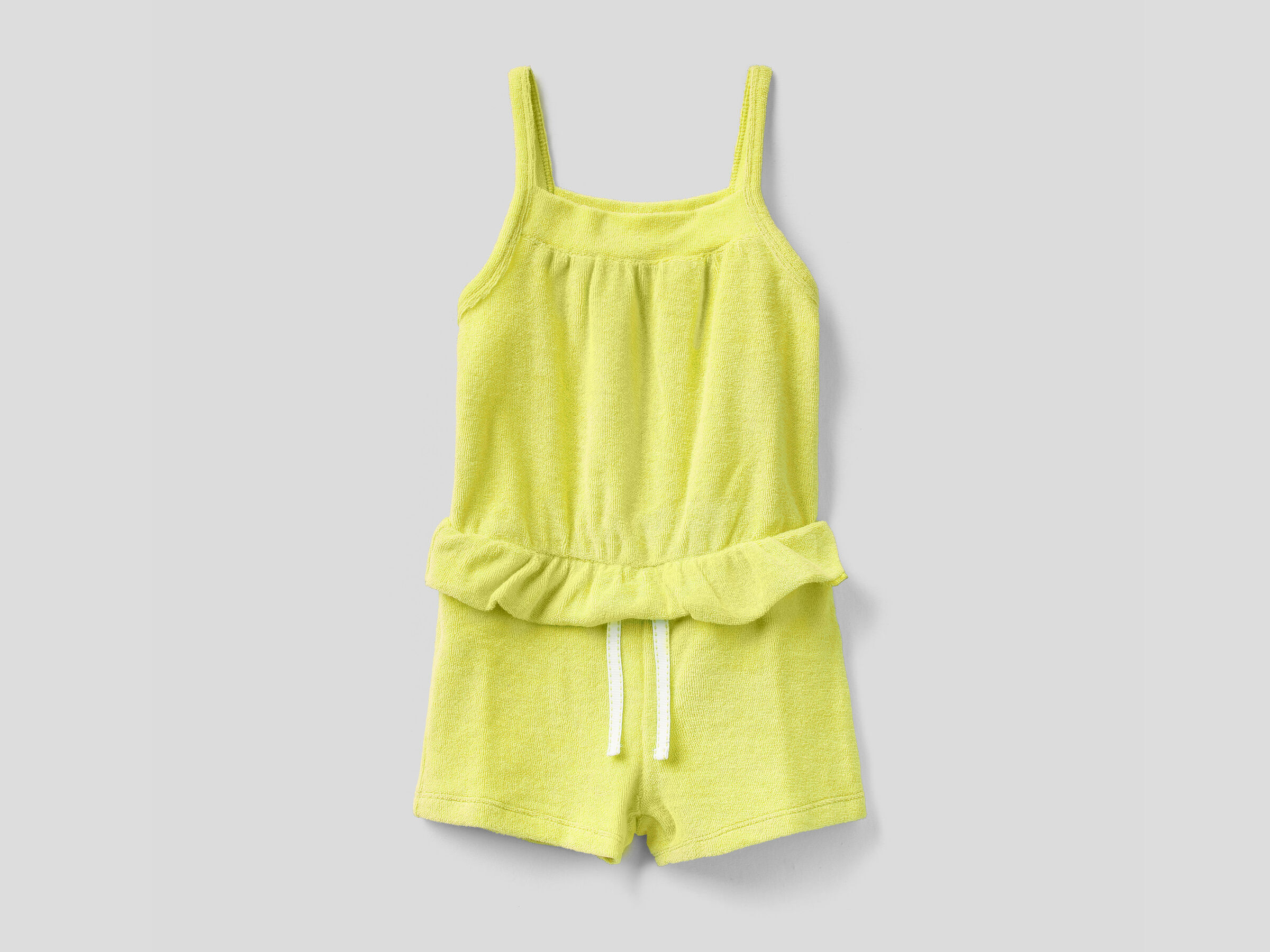 Short jumpsuit in terry image number null