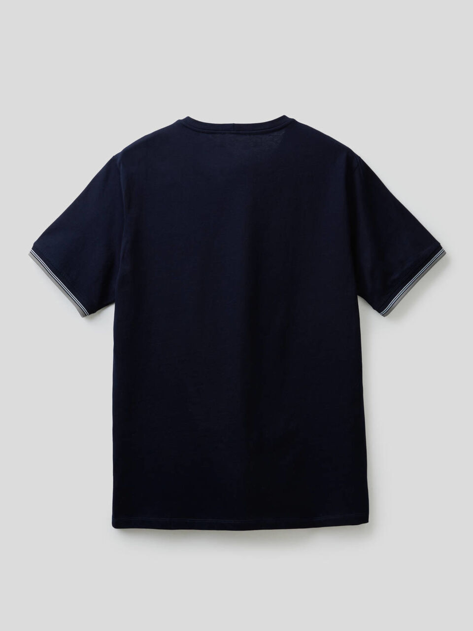 Crew neck t-shirt in pure cotton image number null