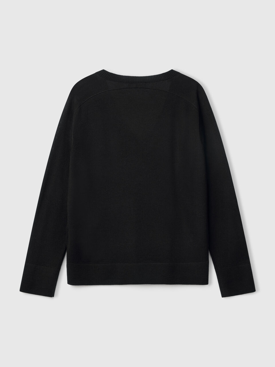 V NECK SWEATER L/S Women image number 2