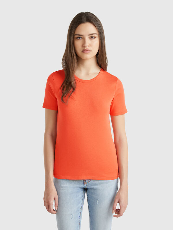 Long fiber cotton t-shirt Women