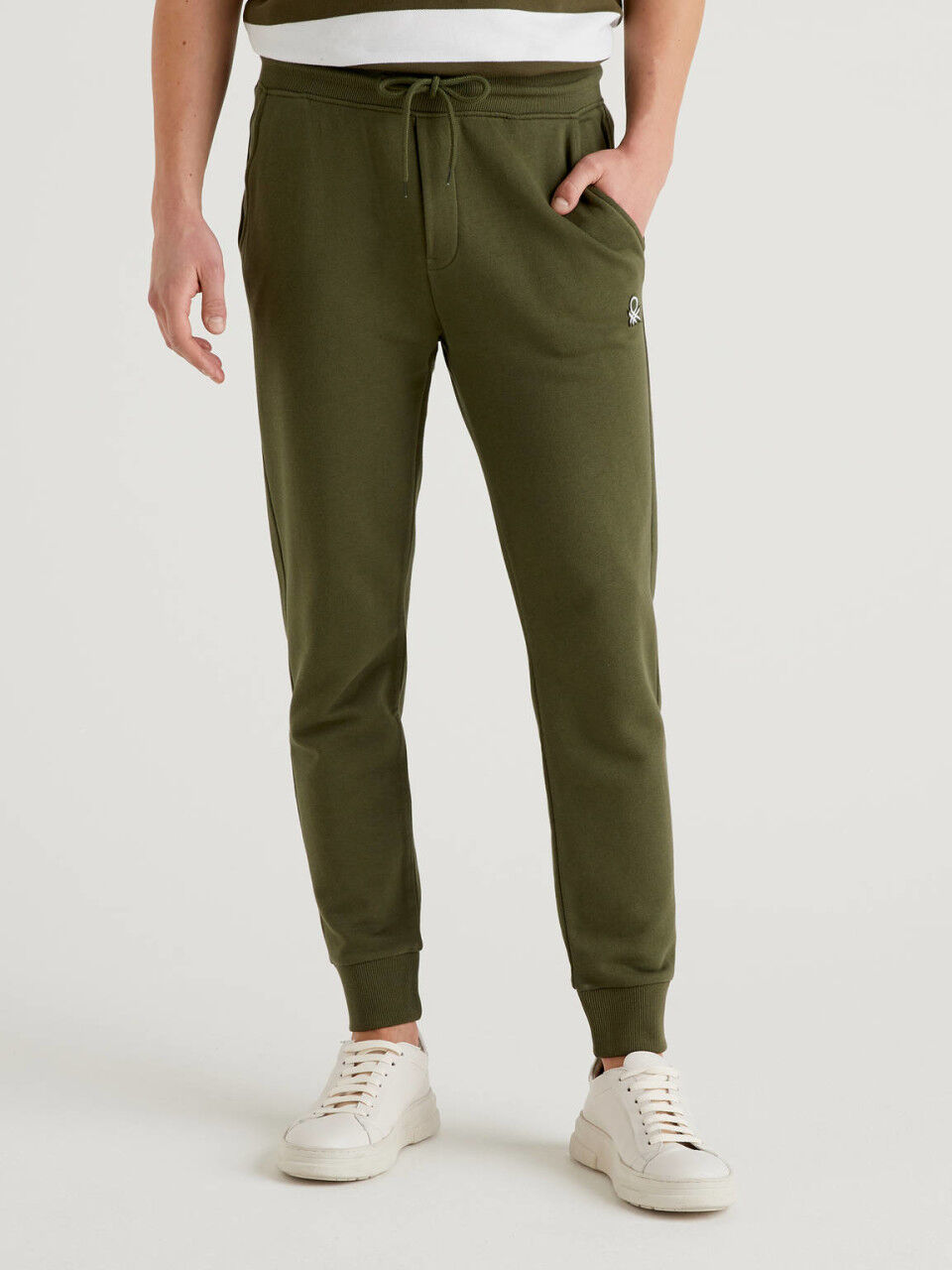 Benetton track pants clearance