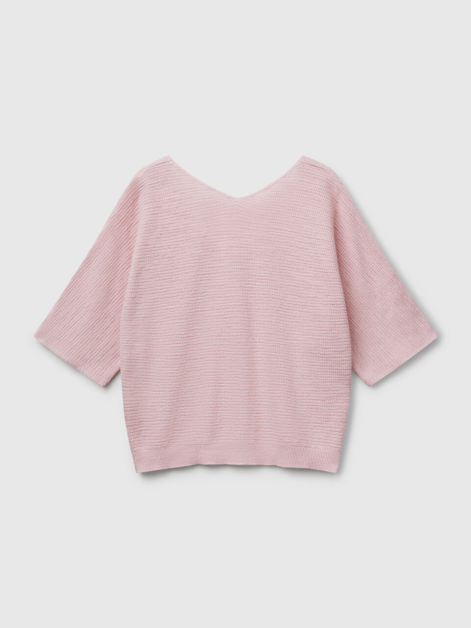 V NECK SWEATER H/S Women image number 2
