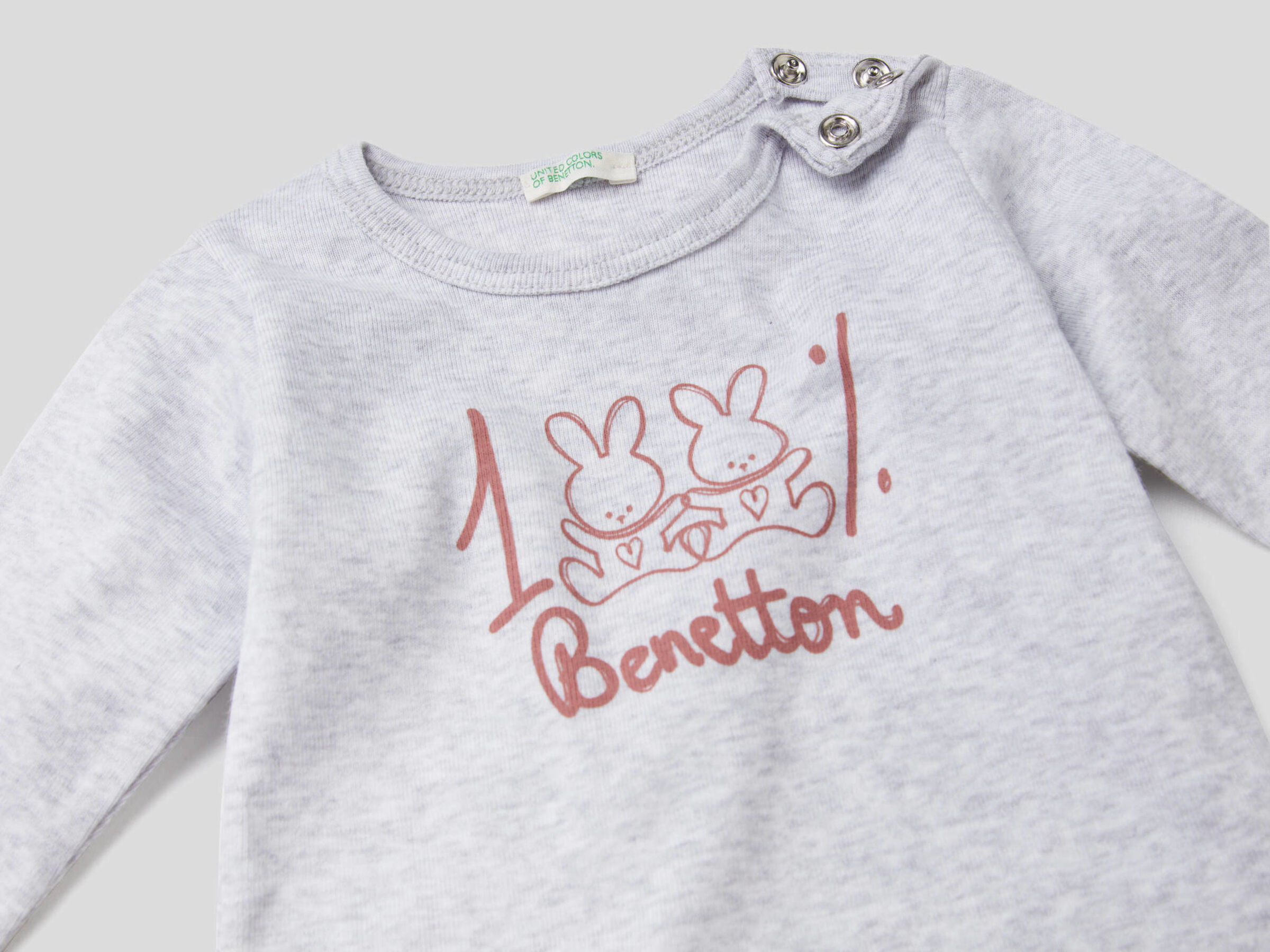 Long sleeve 100% organic cotton t-shirt image number null
