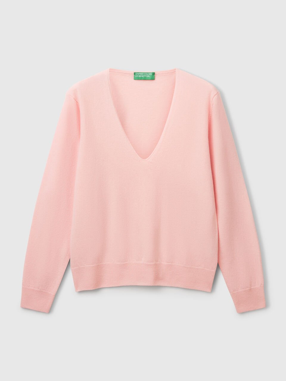 V NECK SWEATER L/S Women image number 1