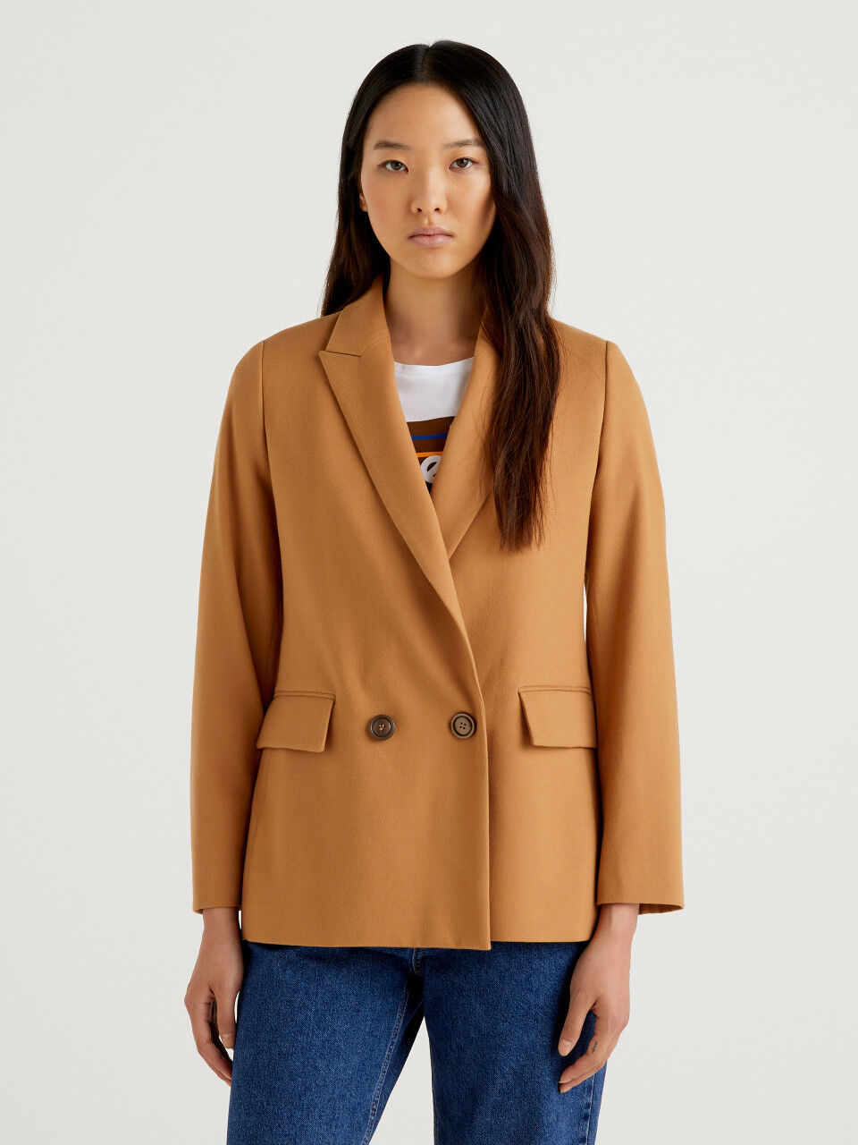 womens wool blazer jacket
