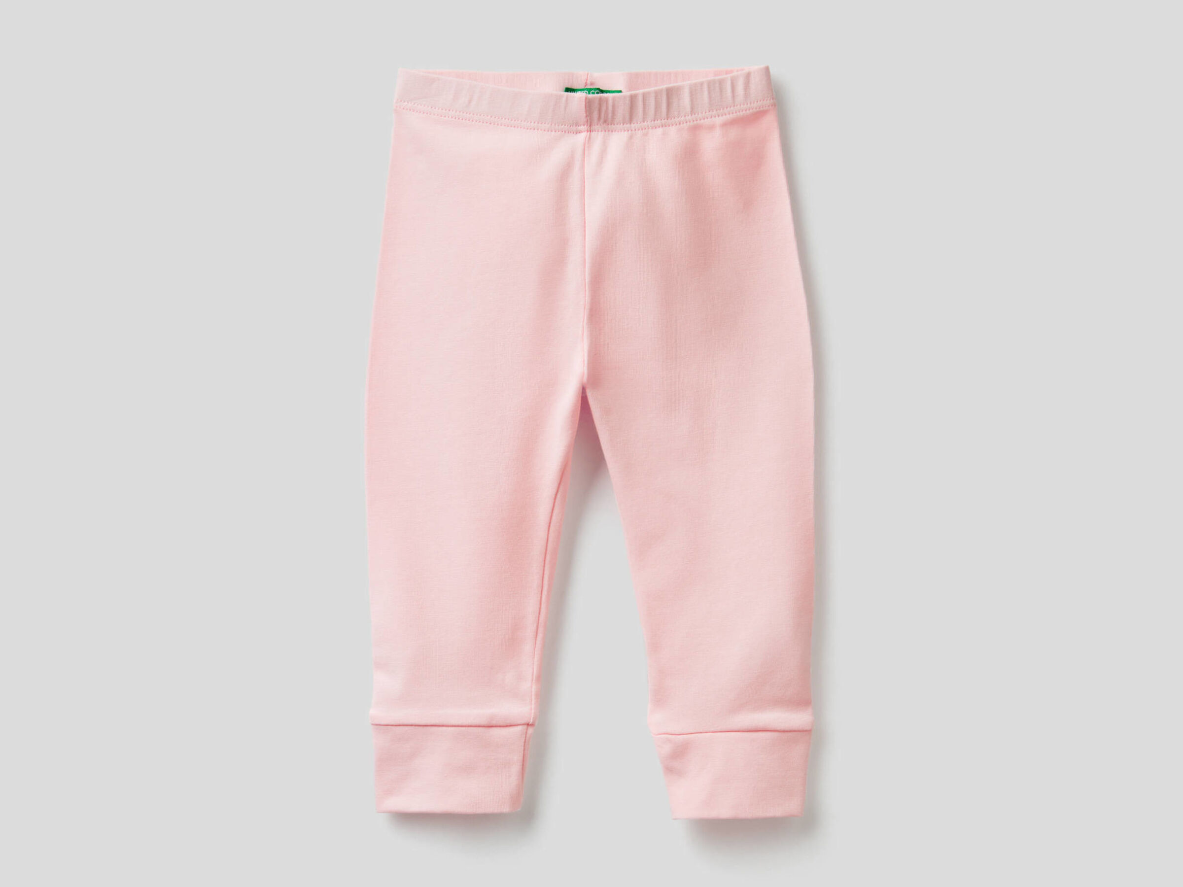Leggings with bow in stretch cotton image number null