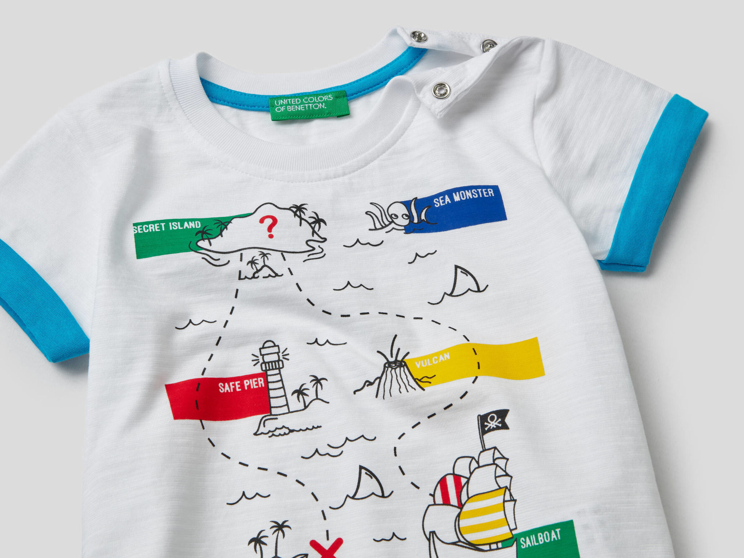Cotton t-shirt with print image number null