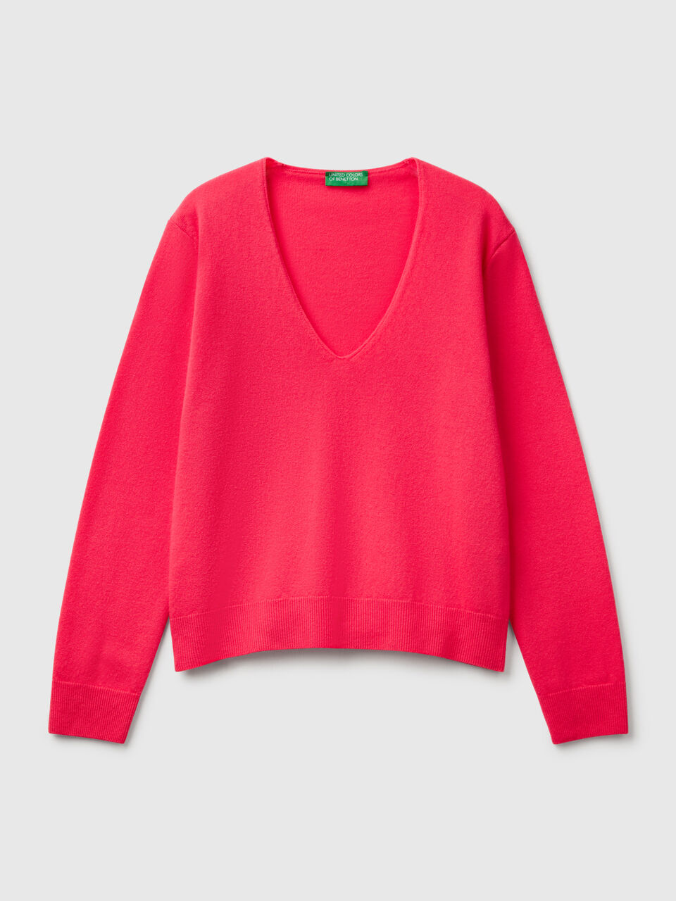 V NECK SWEATER L/S Women image number 1