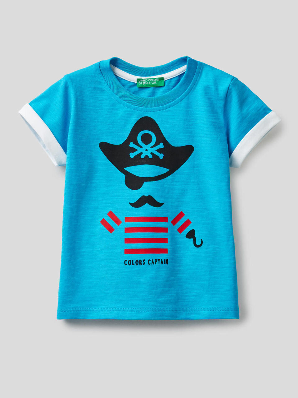 Cotton t-shirt with print image number 1