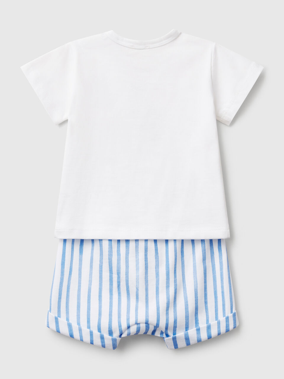 SET T-SHIRT+SHORTS New Born (0-18 months) image number 2