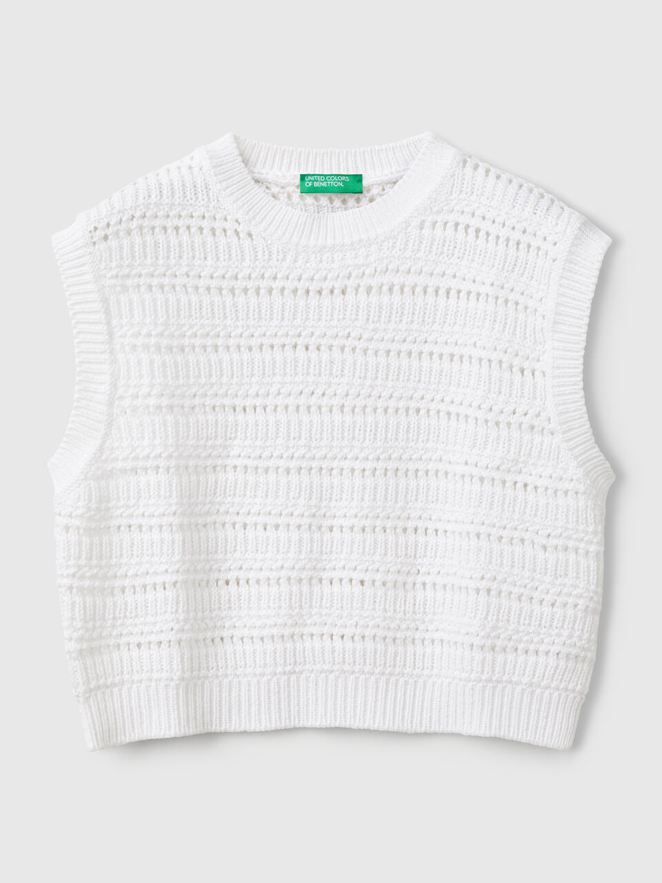 SLEEVELESS SWEATER Junior Girl image number 1