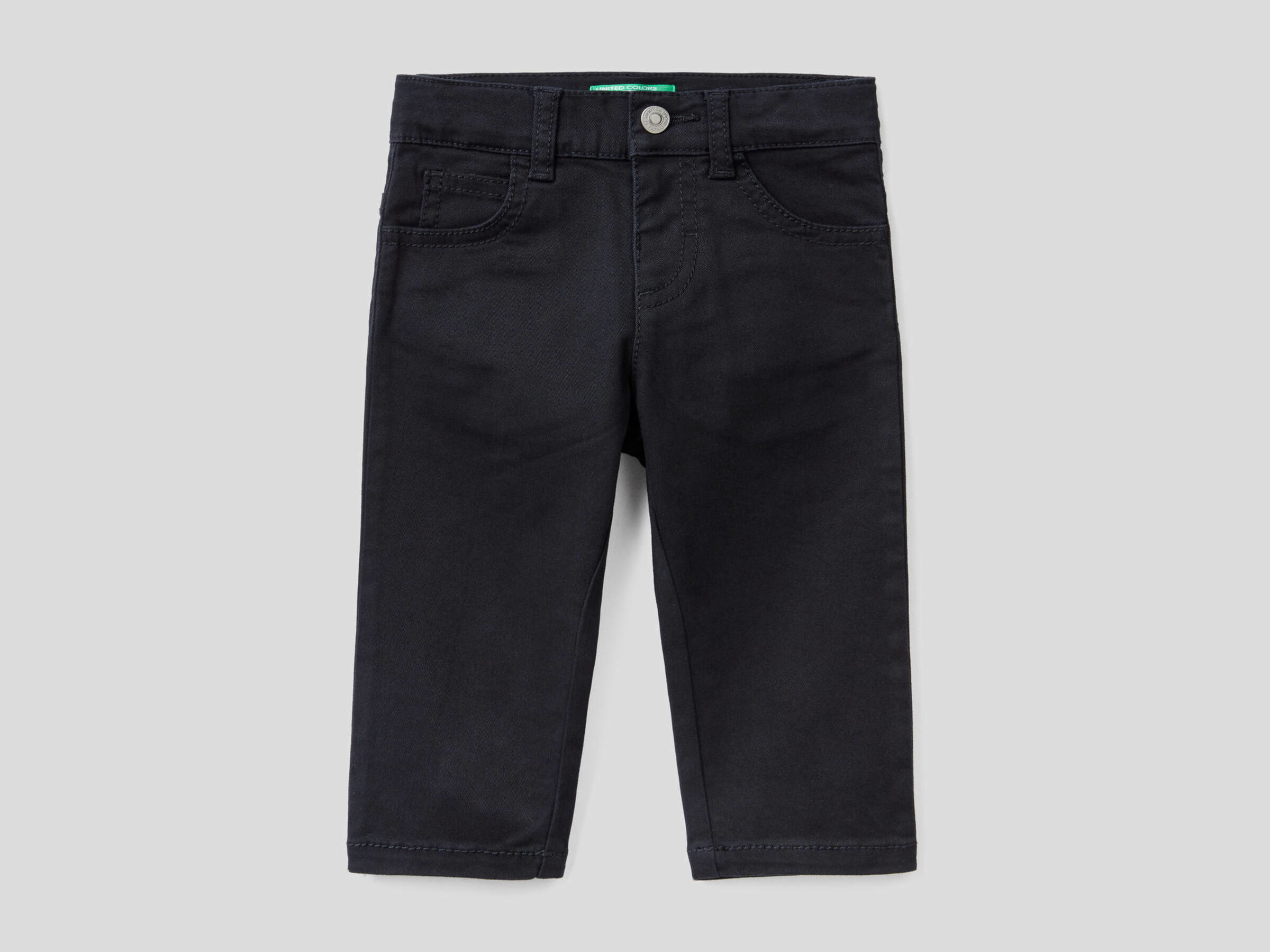 Five pocket slim fit trousers image number null