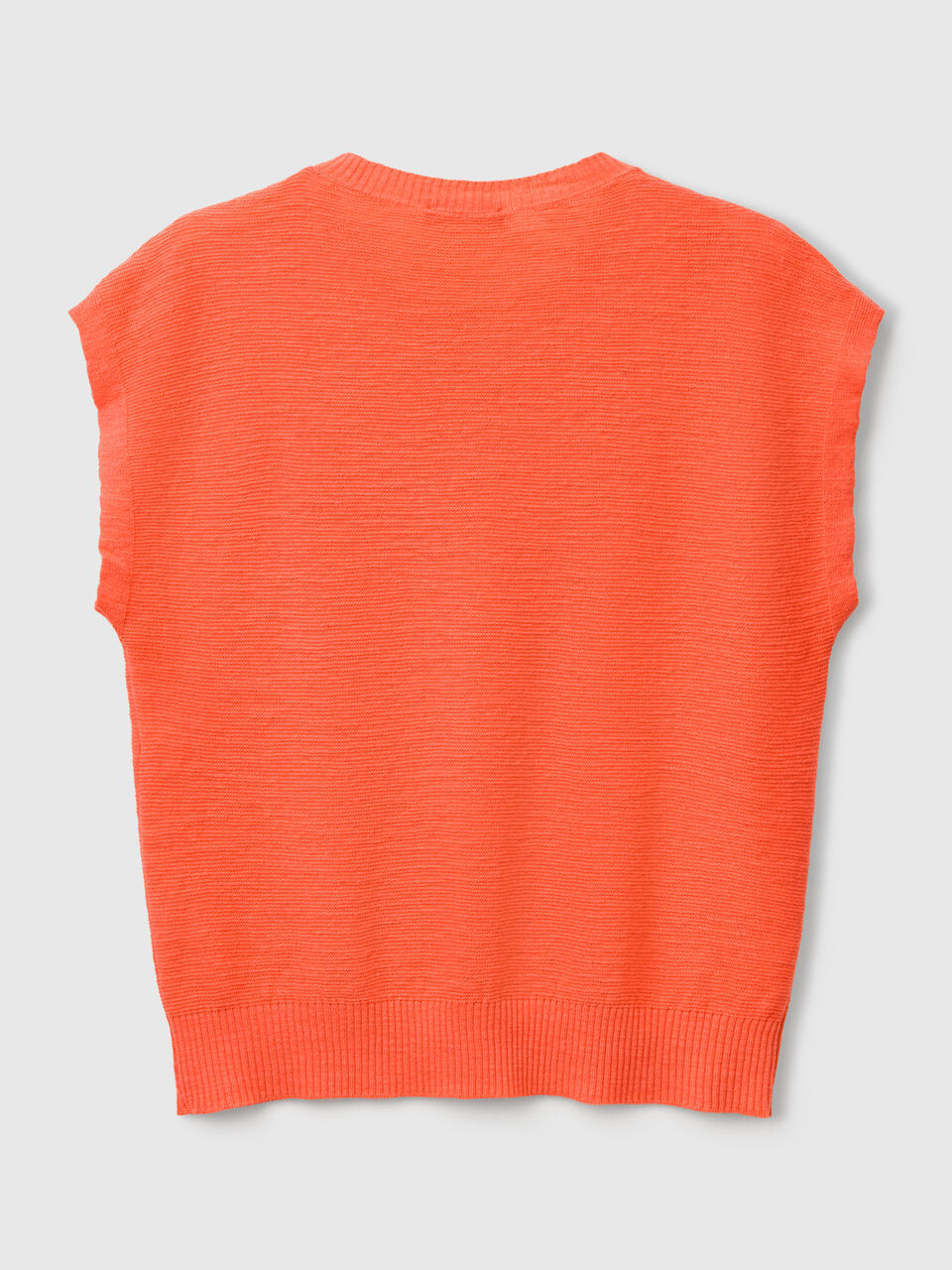 SLEEVELESS SWEATER Women image number 2