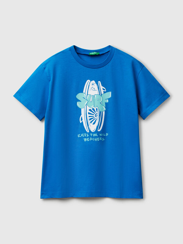 T-shirt with neon print Junior Boy
