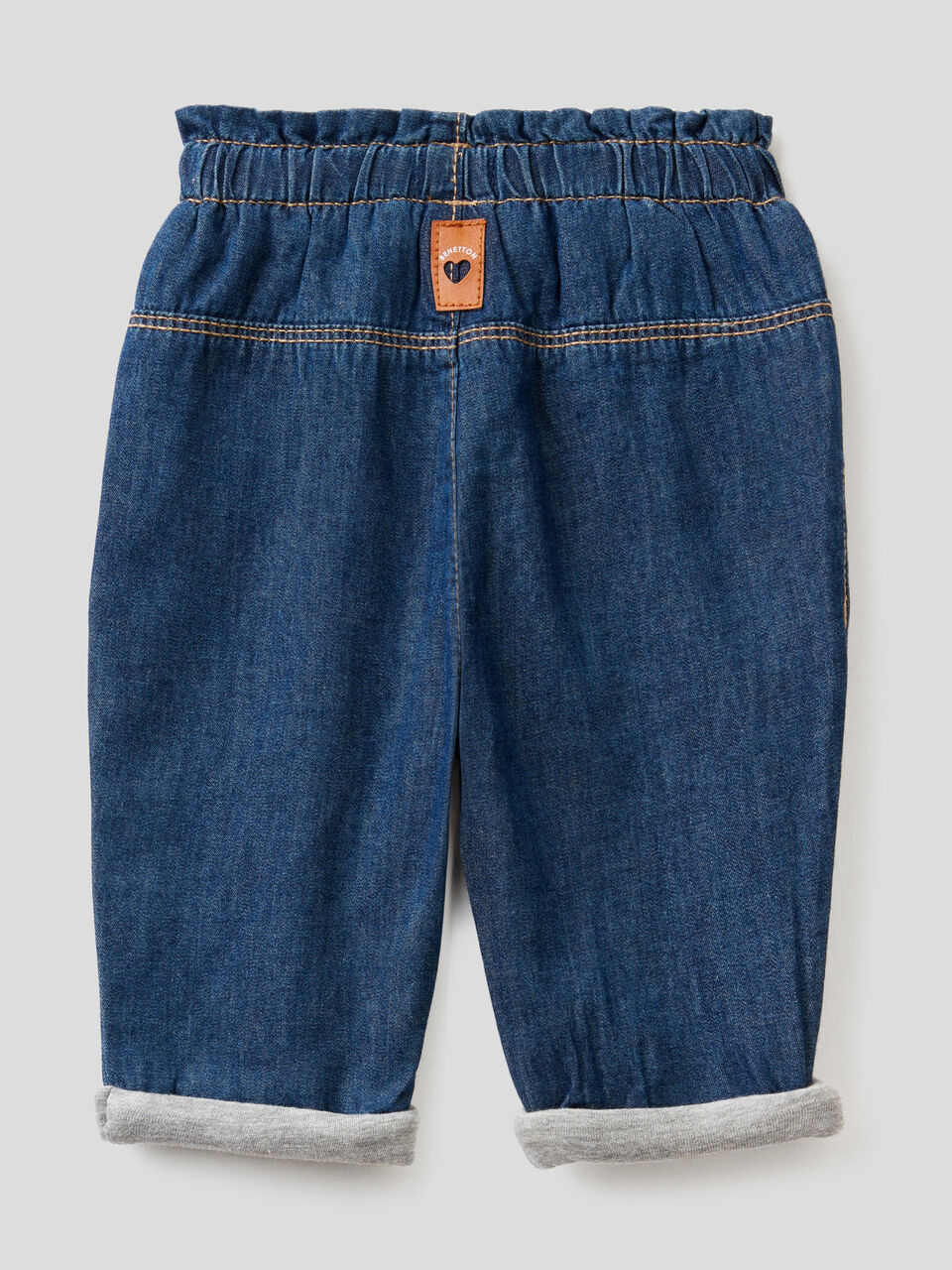 Long trousers in 100% cotton image number 2