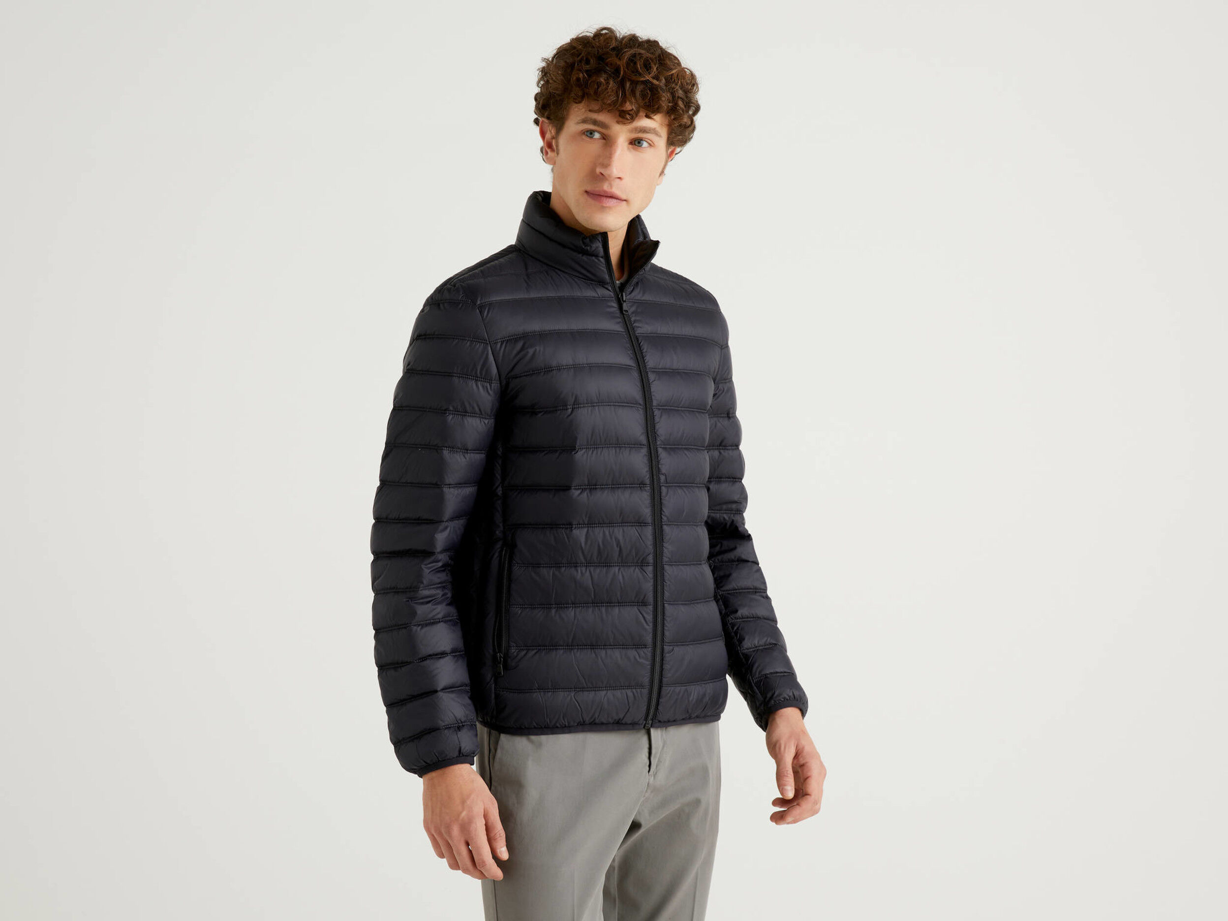 Padded slim fit jacket