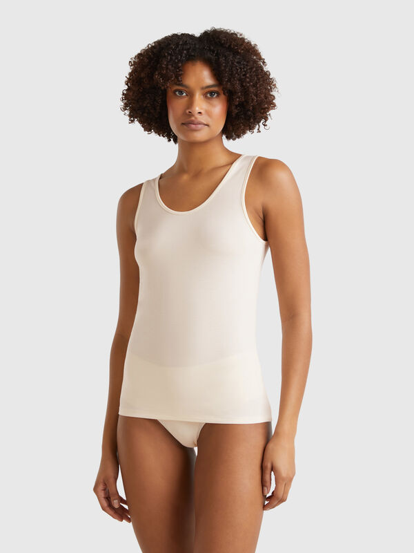 Tank top in stretch Modal Tencel™ Women