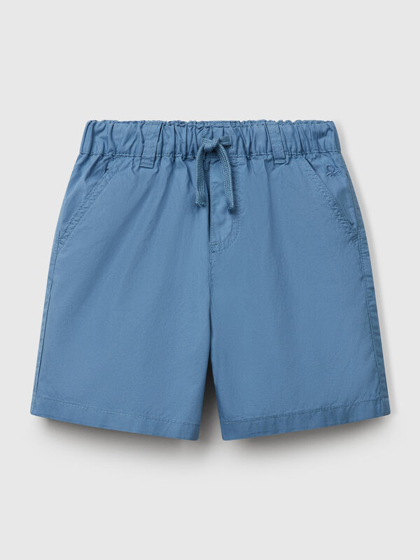 100% cotton shorts with drawstring Junior Boy