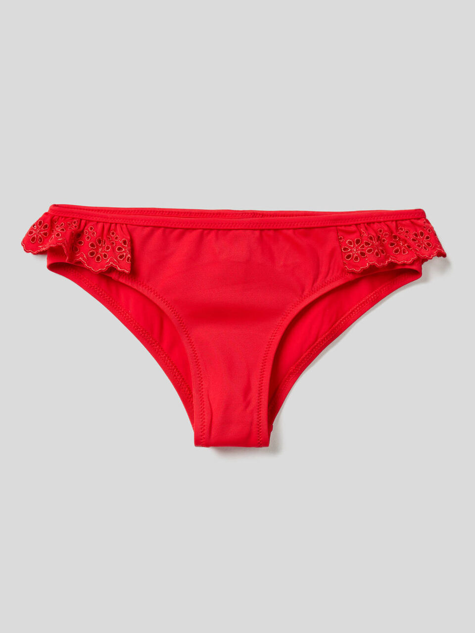 Bikini bottoms in ECONYL® with frill image number null