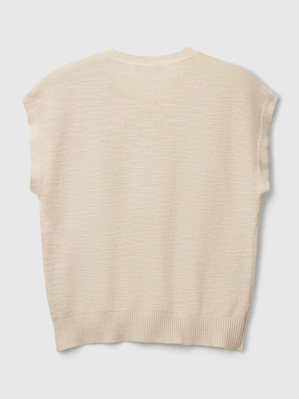 SLEEVELESS SWEATER Women image number 2