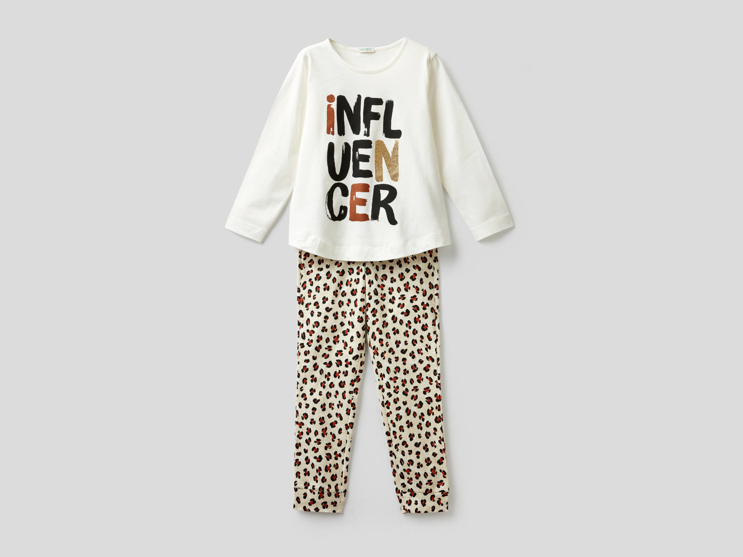 Long pyjamas in 100% cotton image number null