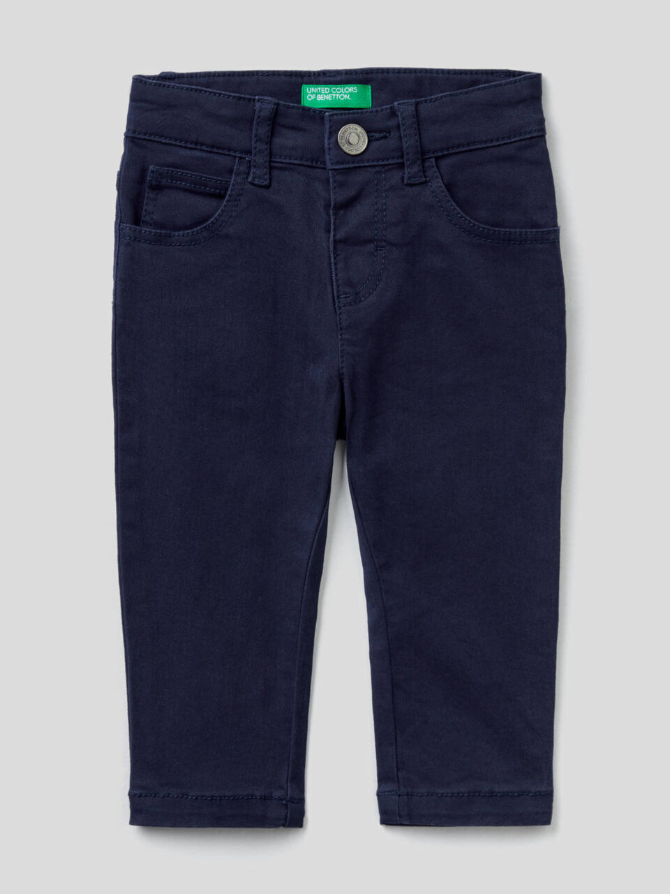Five pocket slim fit trousers image number 1