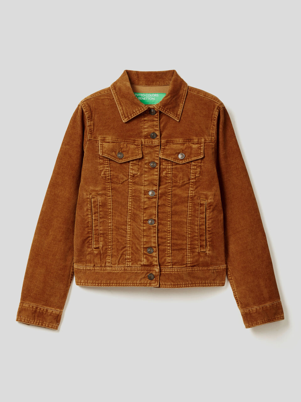 Ribbed velvet jacket image number 1