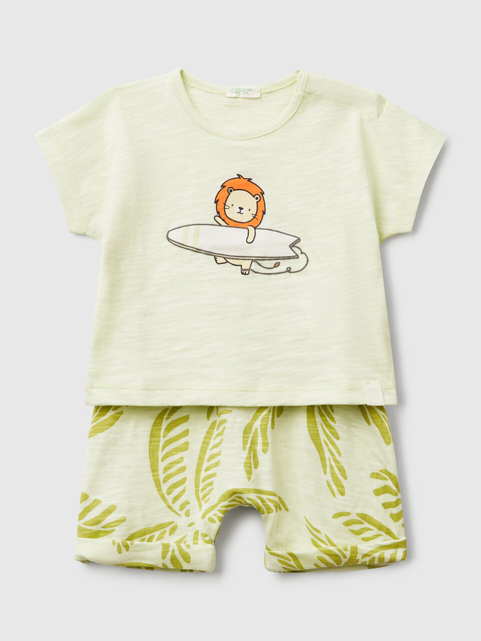 SET T-SHIRT+SHORTS New Born (0-18 months) image number 1