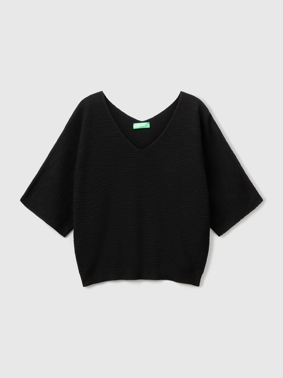 V NECK SWEATER H/S Women image number 1
