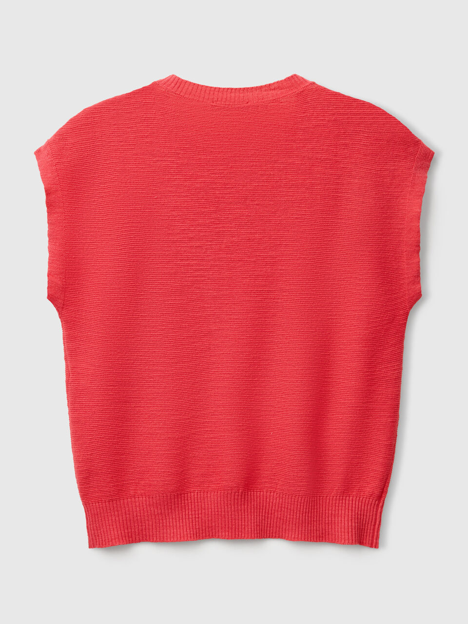 SLEEVELESS SWEATER Women image number 2