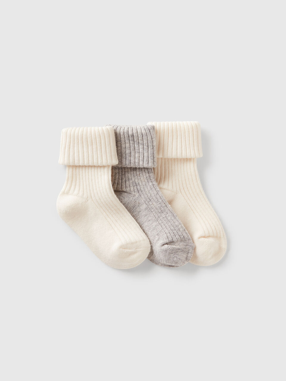 KNITTED SOCKS 3 PAIR New Born (0-18 months) image number 1