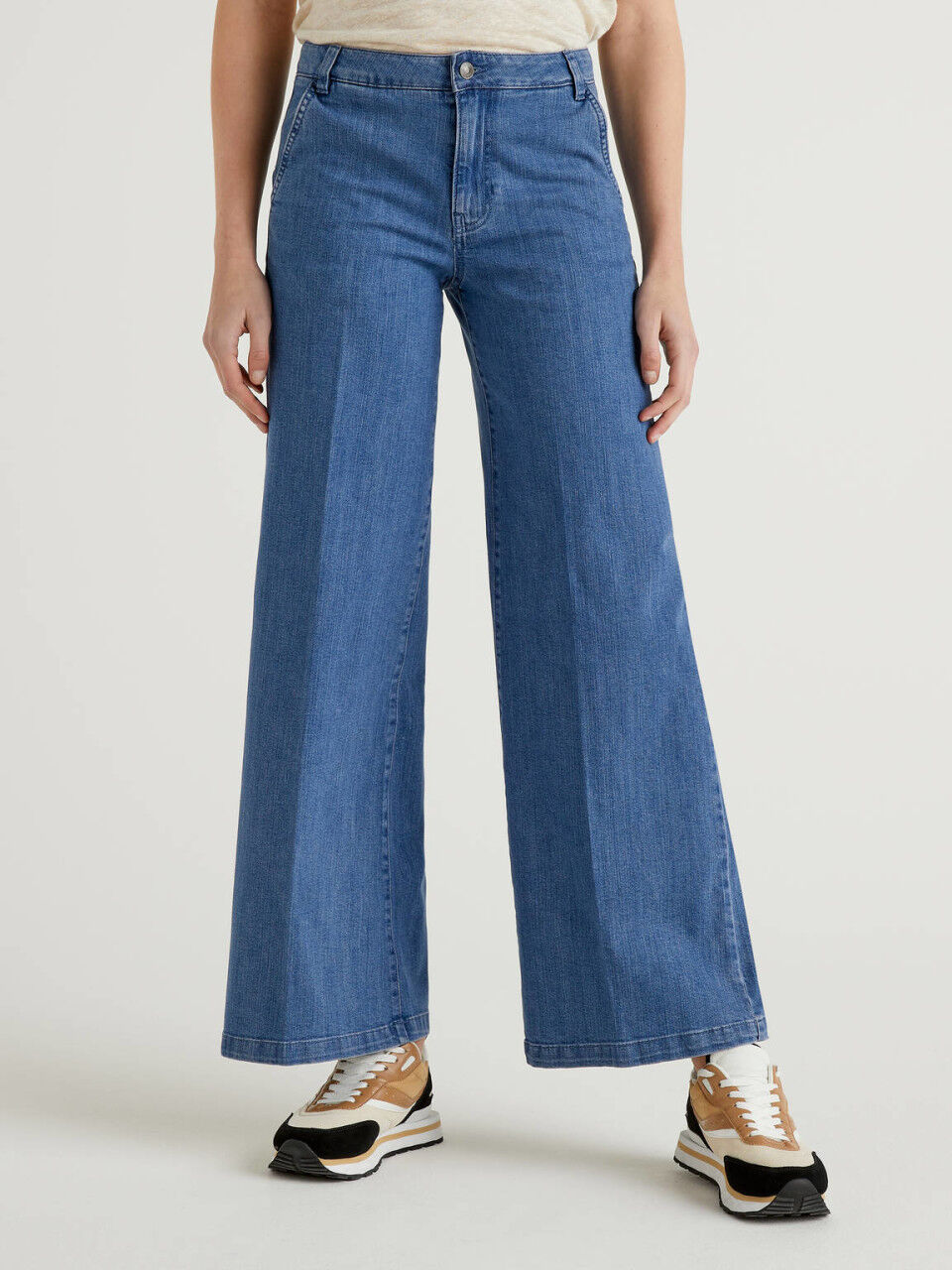 Benetton flared jeans
