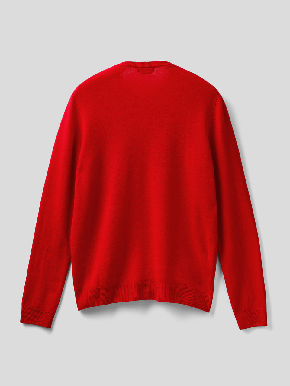 Crew neck sweater in pure Merino wool image number 2