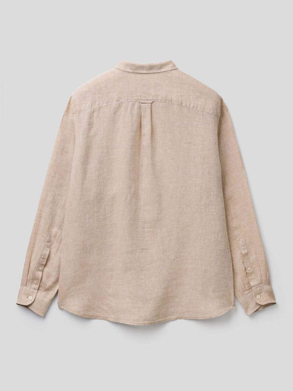Shirt in pure linen image number null