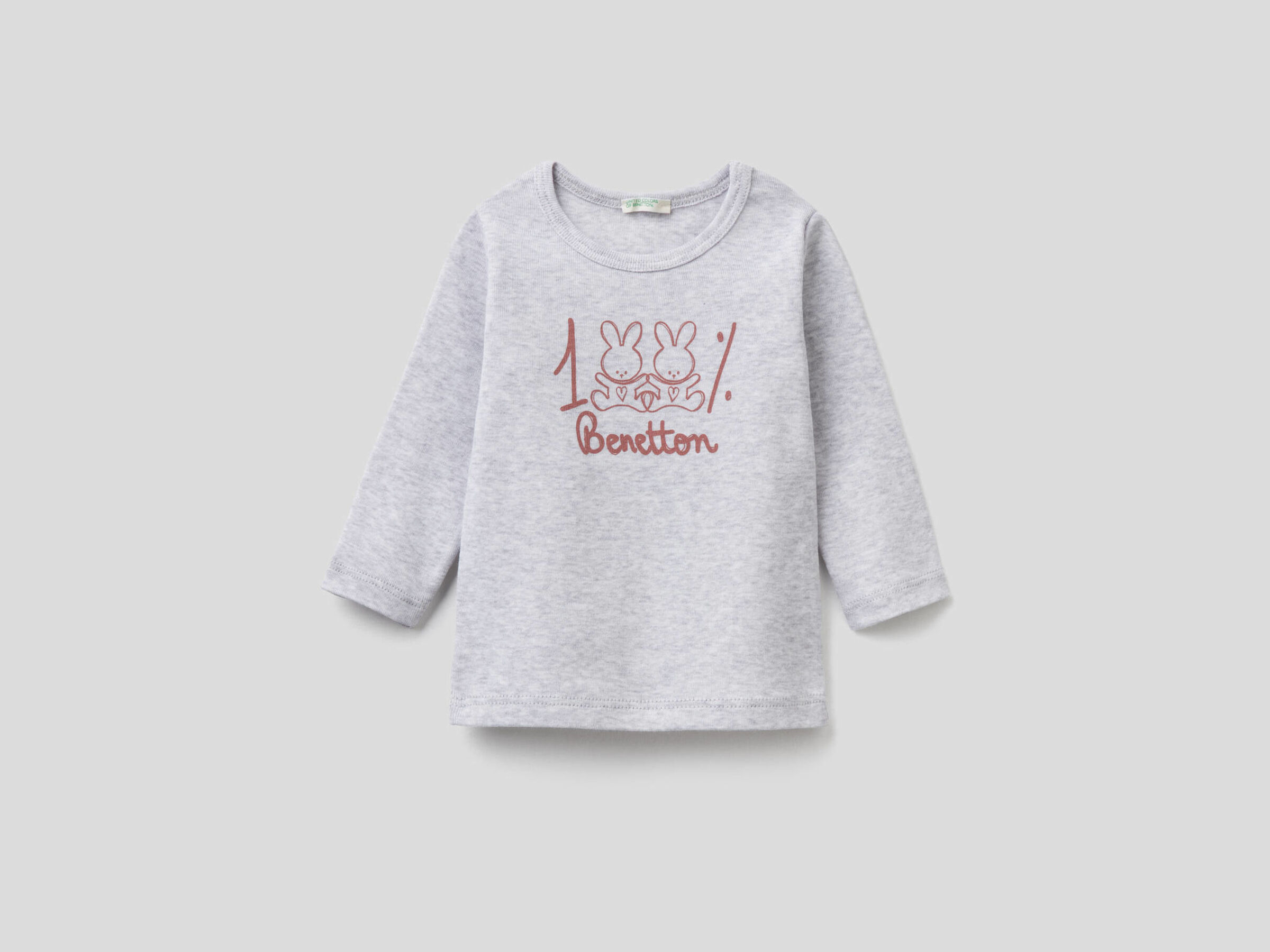 Long sleeve 100% organic cotton t-shirt image number null