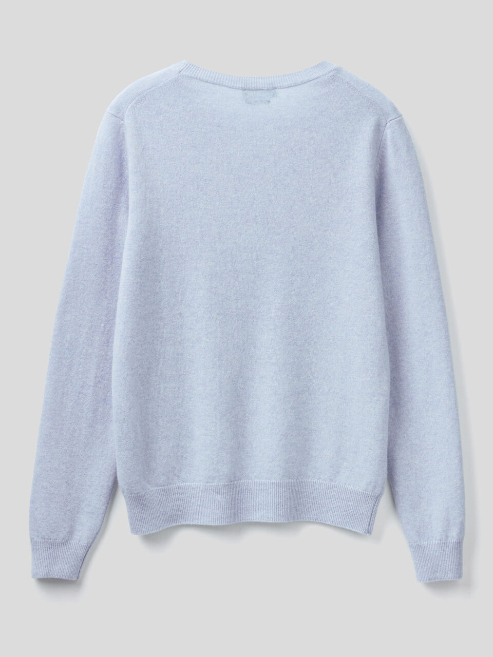 Crew neck sweater in Merino wool image number 2