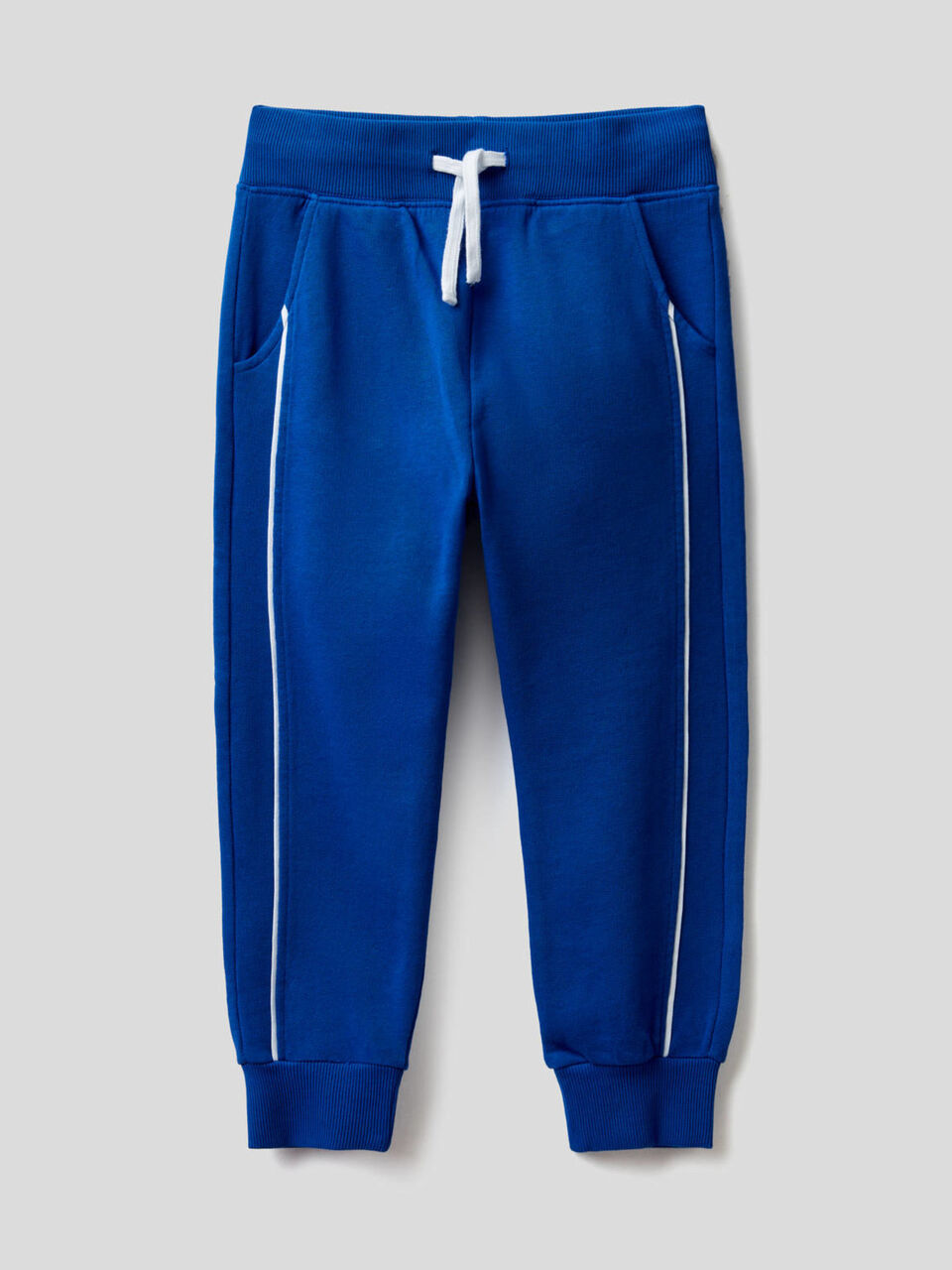 Trousers in 100% sweat cotton image number null