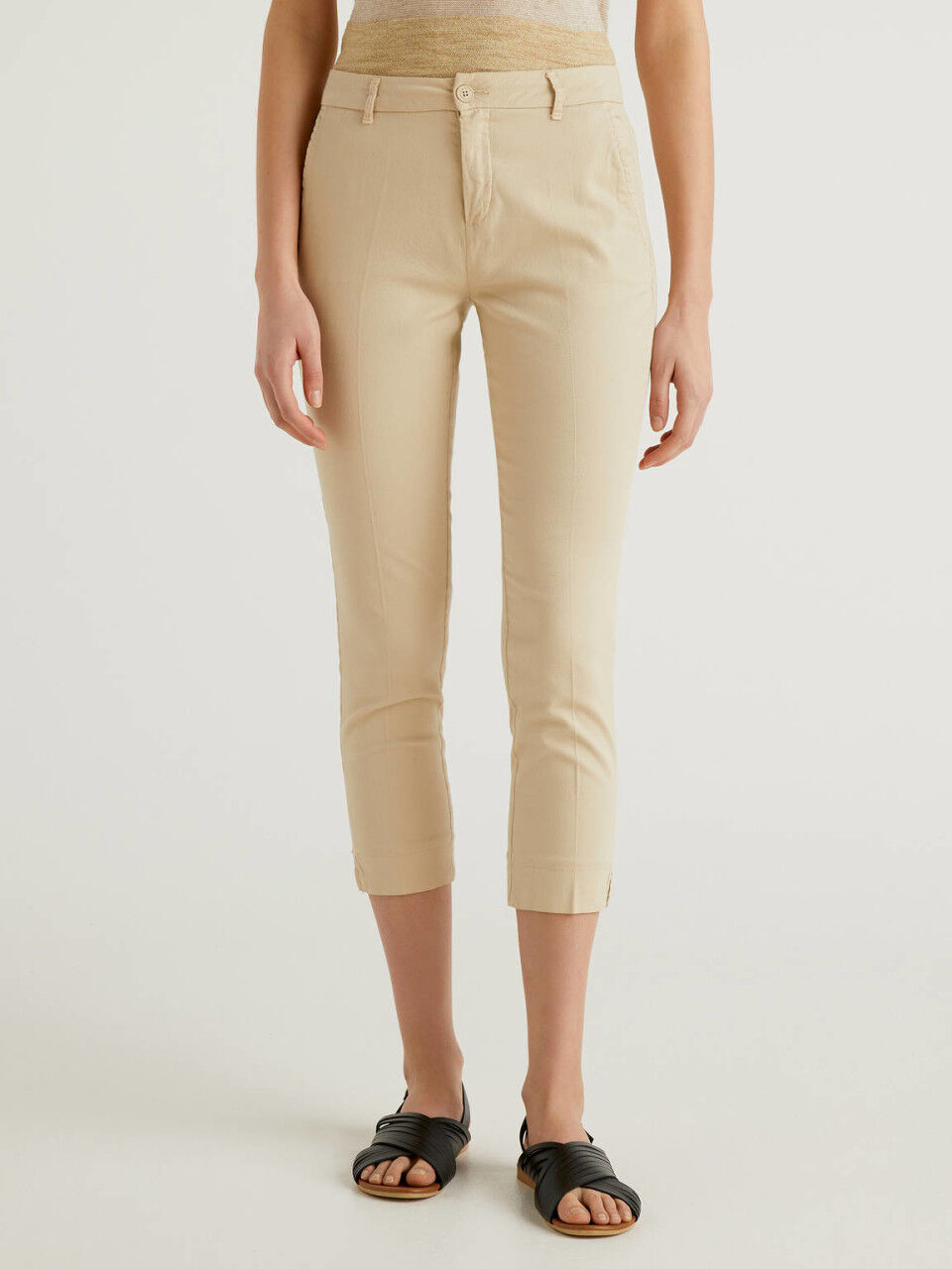 Womens cotton chino pants clearance