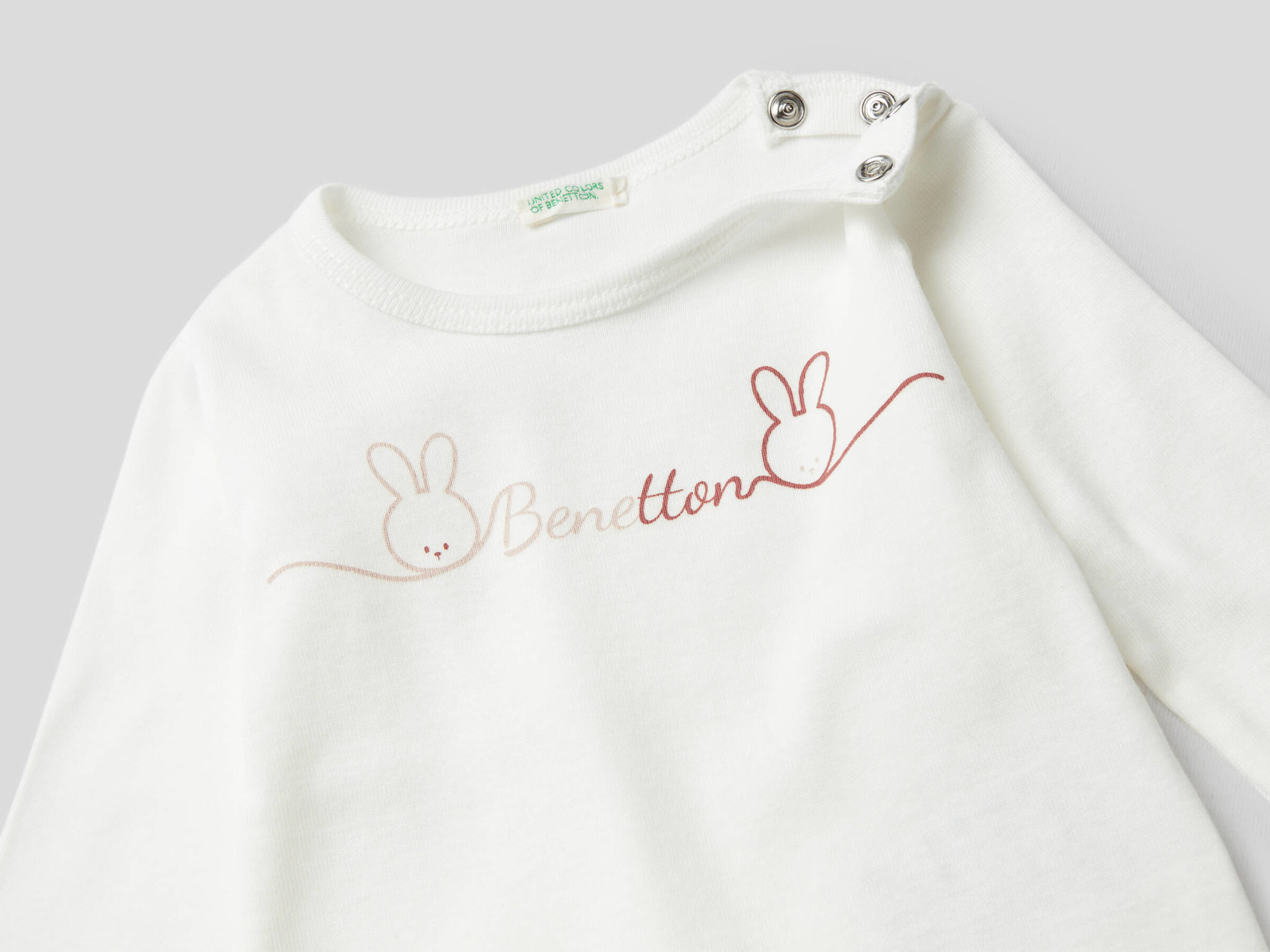 Long sleeve 100% organic cotton t-shirt image number null