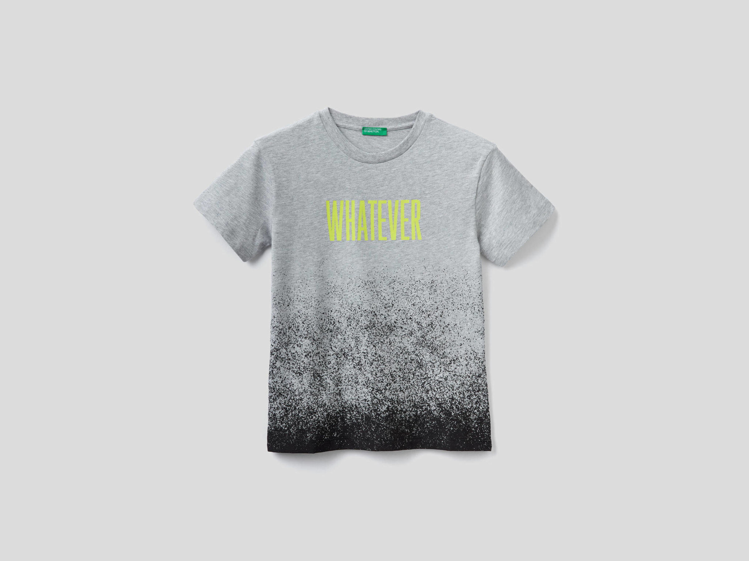 T-shirt with spray look print image number null