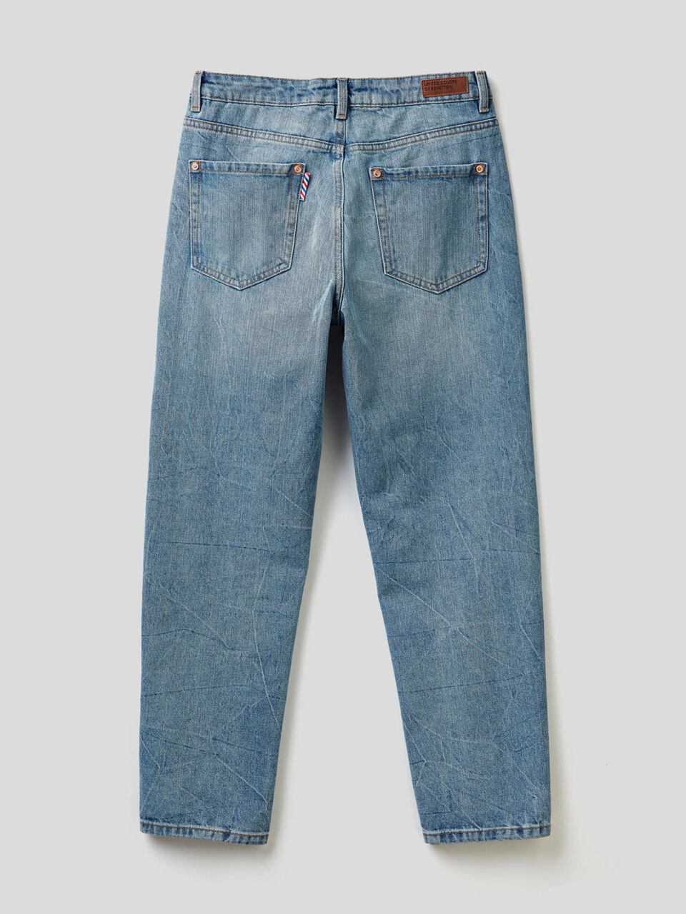 100% cotton boyfriend jeans image number null