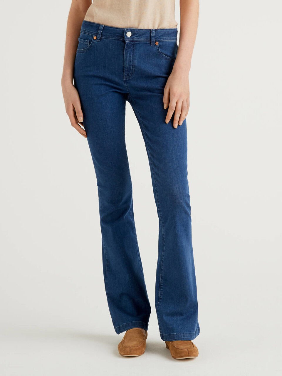 Benetton flared jeans