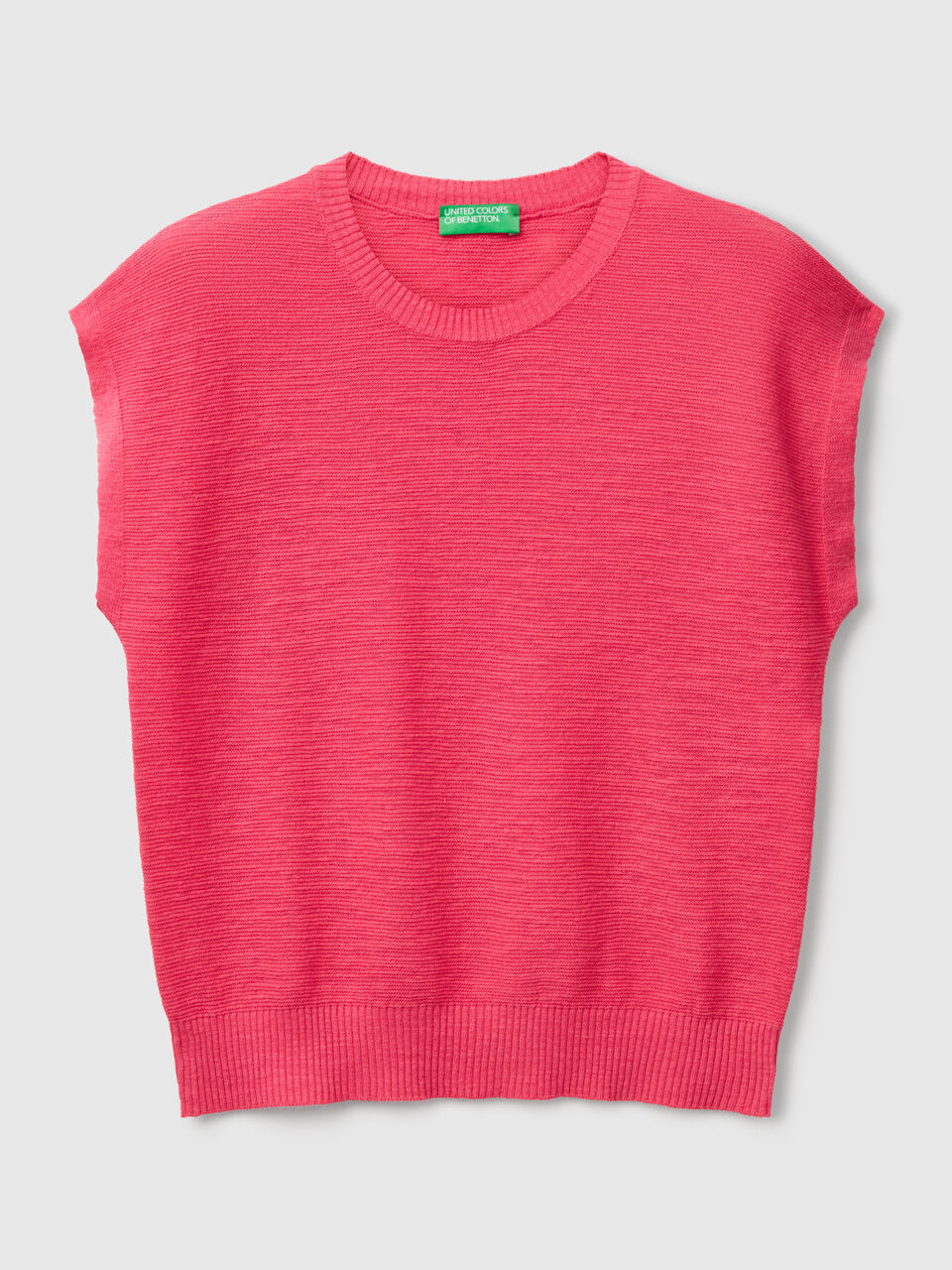 SLEEVELESS SWEATER Women image number 1