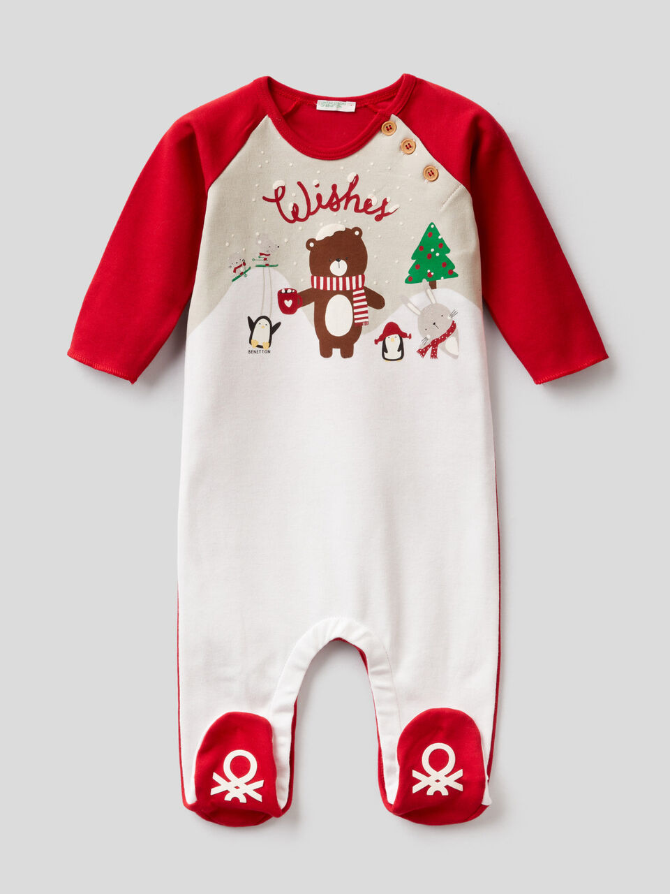 Onesie in 100% organic cotton image number 1