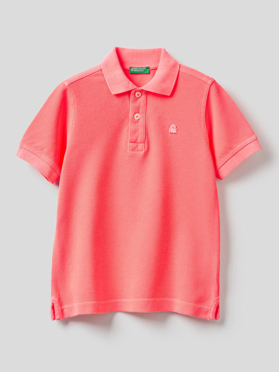 Pure cotton neon polo image number null